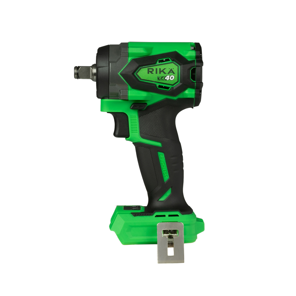 Rikä RK40 40V 1/2in Cordless Compact Impact Wrench | 480Nm Nut-Busting Torque | Friction Ring | Brushless Motor | Body Only